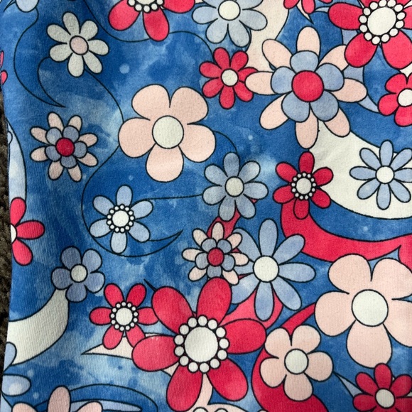 Fabletics Ultra High-waisted Pure Luxe 7/8 Legging Red, White & Blue Women’s Med - Picture 2 of 3